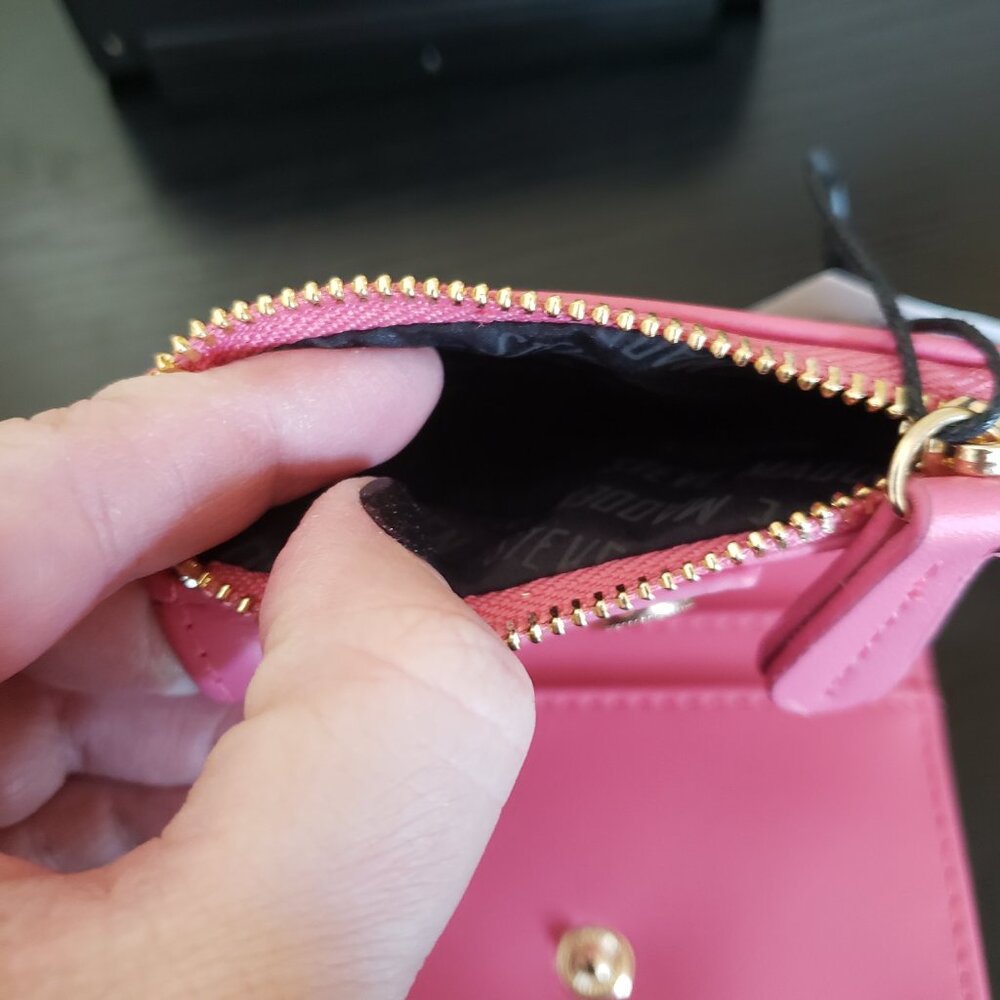 Steve Madden Raspberry French Wallet - Picture 4 of 5